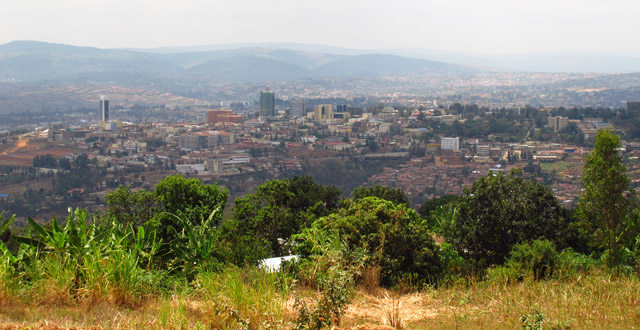 Hiking Up Mount Kigali